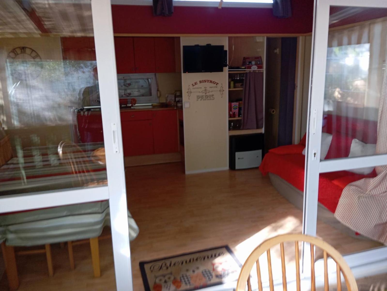 Mobil Home La Lande Mimizan Esterno foto